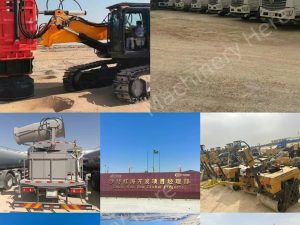 High-Quality Used Construction Machinery Supplied to CCCC and CHEC for Saudi Red Sea Projects