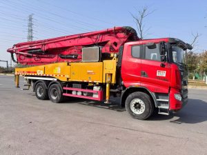 2021 SANY 49m boom Pump on SANY Chassis