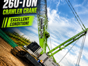 2021  Zoomlion 260-Ton Crawler Crane